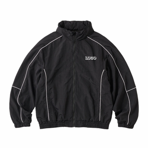 Ensemble de survêtement en nylon pour homme, coupe-vent, deux tons, polyester, ensemble de sport 2 pièces, personnalisé, léger, unisexe, jogging zippé en nylon - Product Image 4