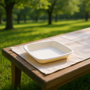 Plateau jetable à 1 compartiment de 9 pouces - Product Image 3