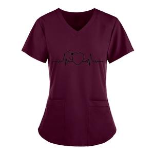 Uniforme de enfermería Unisex más vendido, tela de rayón suave transpirable, logotipo de estilo personalizado de alta calidad, conjunto de secado rápido Anti-Pilling - Product Image 3