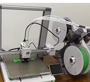 เครื่องพิมพ์สามมิติ Bamboo Lab A1 Combo รุ่นใหม่ล่าสุด ความแม่นยำสูง ปรับระดับอัตโนมัติ รองรับ PLA เชื่อมต่อผ่าน USB - Product Image 2