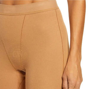 Leggings tricotés taille mi-haute pour femmes de haute qualité avec logo personnalisé, design sans couture, séchage rapide et respirant, couleur personnalisée, prix - Product Image 5