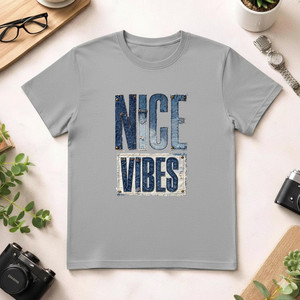 T-Shirt Unisex 100% Cotone 210GSM, Vestibilità Oversize Casual, Stampa Serigrafica Frontale e DTG, Maglietta Compressa - Product Image 1