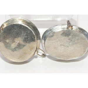 Mini organizador semanal de pastillas de plata de ley. 925 dispensador de abulón con caja de almacenamiento de material PS de 2 artículos - Product Image 1