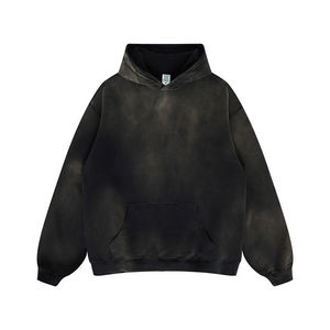 Uso al aire libre Ropa de moda Hombres Sun Faded Hoodies Ropa casual Uso de invierno Sun Faded Hoodies Basics Algodón mezclado - Product Image 4