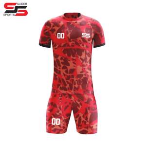 ชุดเครื่องแบบสโมสรฟุตบอลเสื้อฟุตบอลแบบเต็มตัวออกแบบได้ตามต้องการ - Product Image 5