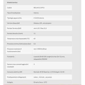Calentador de Agua a Gas para Interiores Rinnai One 11i ErP de 11 Litros con GLP Clase A+ - Product Image 6
