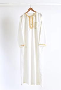 Vêtements islamiques décontractés les plus vendus Nouveau vente en gros Jubba Arabian Thobe Muslim's Dress Out Wear Utiliser des vêtements islamiques Thobes - Product Image 2