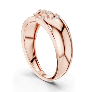 Anillo de Diamante de Laboratorio de 0.224 CT para Mujer, Claridad VVS-VS EF, Oro de 18KT, 14KT, 10KT y Plata 925, Oro Rosa, Amarillo y Blanco - Product Image 4