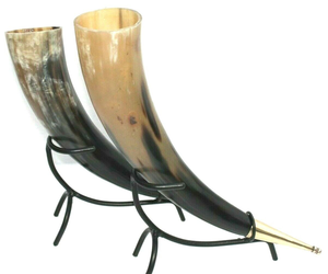 Cuerno vikingo para beber de calidad superior con trabajo hecho a mano de latón 100% Logotipo personalizado natural Aceptable Gran artículo decorativo - Product Image 6