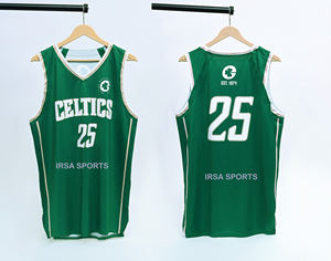 ชุดบาสเก็ตบอลน้ำหนักเบาคุณภาพสูง IRSA SPORTS เสื้อและกางเกงแบบสั่งทำพิเศษด้วยเทคนิคการพิมพ์แบบระเหิด รุ่น IS-301 โรงงานรับผลิตแบบ OEM ODM - Product Image 4