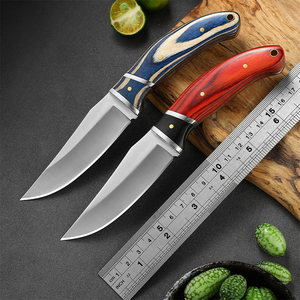 Vente chaude Personnalisé À La Main M390 Couteau De Poche Manche En Bois Haute Dureté Portable Polyvalent Outil De Survie Pour Le Camping Pour Le Bricolage - Product Image 6