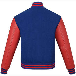 Chaqueta Universitaria de Béisbol Clásica para Hombre, Logotipo Personalizado, OEM, Venta al por Mayor - Product Image 4