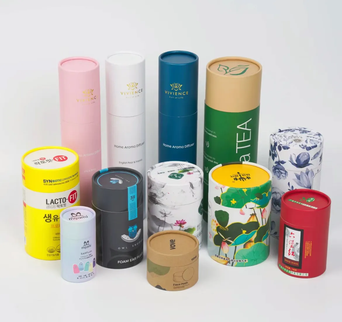 Customizable Paper Packing Tube for Tea Coffee Diffuser