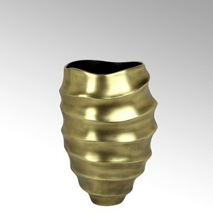 <b>Small</b> Round Aluminum <b>Vase</b> Stylish and Durable Decorative Accent for Flowers and Home Decor - Product Image 4