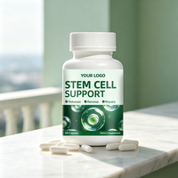 Capsules de soutien aux cellules souches de qualité supérieure, vieillissement sain, bien-être cellulaire, formule mitochondriale, usine GMP, OEM, ODM