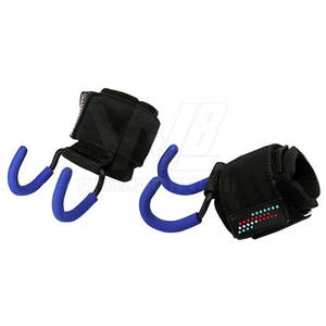 Crochets d'haltérophilie de gymnastique d'entraînement crochets de levage réglables forts pour la gymnastique d'entraînement - Product Image 4