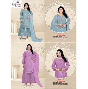 Womens Stylish Shalwar Kameez Indian Pakistani Kurti Daily Casual Wear Elegant Traditional Outfit Party <b>Wedding</b> Wrinkle Free - Product Image 1