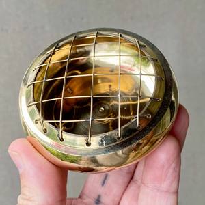 Brûleur d'encens décoratif en métal pour charbon de bois et encens en résine Diffuseur d'aromathérapie écologique pour automne/printemps à usage domestique - Product Image 1