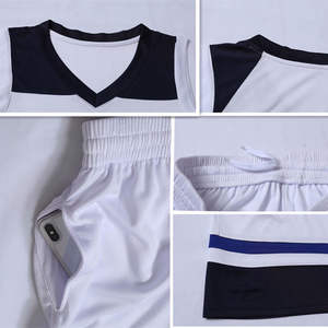 ชุดบาสเก็ตบอลทีมแบบกำหนดเองน้ำหนักเบา ชุดเต็มสำหรับทีมมือสมัครเล่นและมืออาชีพ ขายดี - Product Image 6