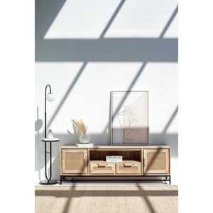 Unidad de TV de puertas y cajones de ratán de verano - Product Image 3