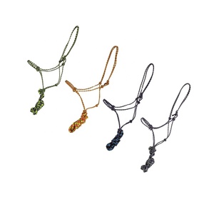 Superior Quality Handmade Horse Size Knotted Rope <b>Halter</b> With Matching Lead Wholesale Manufacturer Supplier - Product Image 1