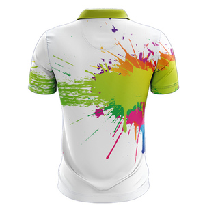 Polos de moda de verano con estampado completo, camisetas de Golf de manga corta elásticas, camiseta de Golf POLO de secado rápido transpirable informal - Product Image 6