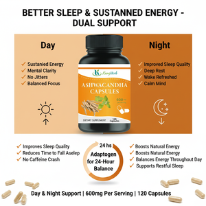Cápsulas de Ashwagandha con Etiqueta Personalizada OEM, 120 Cápsulas de Ashwagandha, Raíz de Cúrcuma y Pimienta Negra para Adultos, Apoyo Energético - Product Image 6