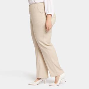 Pantalones Deportivos Casuales Transpirables de Algodón para Mujer, Talla Grande, Pantalones Rectos de Tela de Poliéster/Algodón, Pantalones Cargo Planos para Mujer - Product Image 2