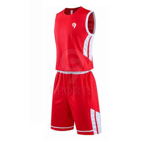 Uniforme de baloncesto de secado rápido para hombres con detalles de equipo personalizados Uniforme de baloncesto - Product Image 1