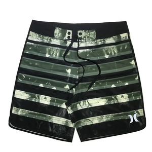 Men's Sporty Solid Mid Waist Quick Drying Breathable Lightweight 120g Spandex/Polyester Woven Drawstring Closure <b>Knee</b>-Length - Product Image 1