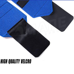 Wrap de poignet d'haltérophilie pour entraînement de gymnastique Logo imprimé personnalisé Wrap de poignet d'entraînement croisé Accessoires de boxe - Product Image 4