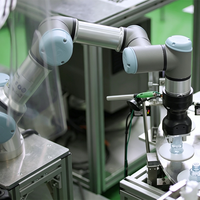 Robot Kolaboratif 6-Axis UR3e Compact dengan Beban Angkut 3kg, Cobot Industri untuk Pengambilan Komponen Elektronik 3C & Penanganan Material