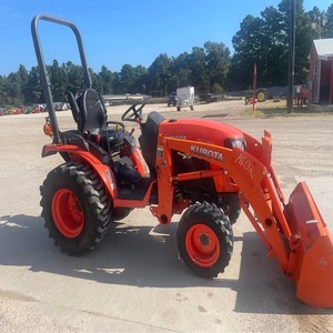 Tractor Agrícola Orange B2401 4WD de 20 HP con Transmisión por Engranajes y Cargador Frontal para Uso Agrícola y de Construcción, Garantía de 3 Años - Product Image 1