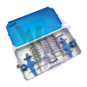 Juego de Instrumentos Quirúrgicos de Acero Inoxidable para la Eliminación del Cartílago de Rodilla, Herramientas Quirúrgicas Ortopédicas Fabricadas por Wenquar - Product Image 1