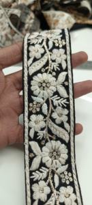 ลูกไม้ปักลายดอกไม้สีสันสวยงามสำหรับแฟชั่นของตกแต่งบ้านและโปรเจกต์งานฝีมือ - Product Image 5