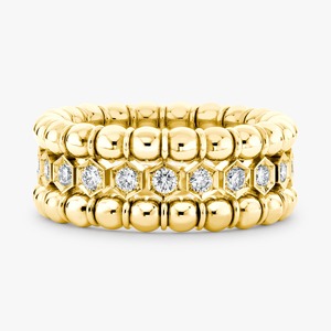 Anillo de boda de diamante cultivado en laboratorio de oro macizo de 18 quilates con corte brillante redondo VS claridad F color al mejor precio de la India - Product Image 2