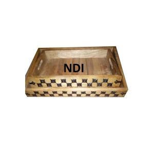 Décoration de table à manger Utilisation traiteur Plateau de service Thé Café Petit déjeuner Serveur Plats Articles de fête Plateau décoratif de table - Product Image 1