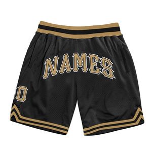 Industrie Direct Engro Sportswear Short de basket-ball confortable personnalisé noir néon vert-blanc authentique Throwback - Product Image 2