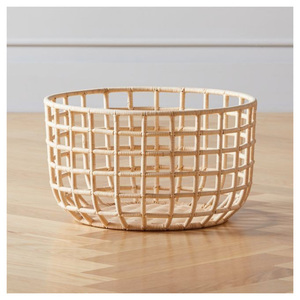 Plateau en rotin mat fantaisie, jetable et réutilisable, avec couvercle, nouveau design par Reena Exports, à prix abordable, en promotion. - Product Image 1