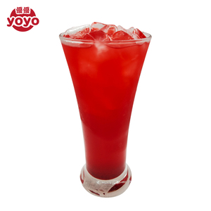 Sirop de thé à bulles Sirop à saveur concentrée de fraise avec pulpe de thé au lait de Taiwan - Product Image 4