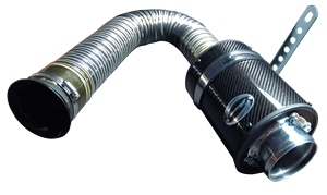 Simota WS-553-4 Universal Carbon Fiber Air Intake <b>Kit</b> with 77mm Neck Size 12-Month Warranty <b>Retrofit</b>/Upgrade - Product Image 3