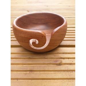 Cuencos de hilo de tejer de Acacia Real, accesorios, Decoración de mesa, cuencos de hilo de ganchillo de madera personalizables hechos a mano para almacenamiento, India - Product Image 6