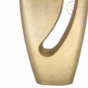 Artistic Metal Tabletop <b>Flower</b> <b>Vase</b> with Smooth Texture and Contemporary Look, Suitable <b>for</b> All Interior Themes - Product Image 3