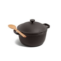 Panci Prasmanan Tahan Lama Ramah Lingkungan Bergaya Vintage dengan Pegangan Stainless Steel Putih Royals CKP28 Gas