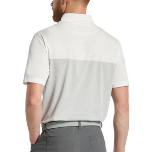 Chemise en polyester et élasthanne à séchage rapide, polo de golf personnalisé, polo vierge pour sublimation, polos pour hommes avec MOQ faible - Product Image 2