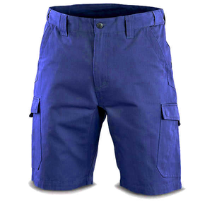 Pantalones cortos Cargo de lona Premium para hombre, cintura elástica, estilo informal multibolsillo para viajes de verano, ropa al aire libre, patrón sólido al por mayor - Product Image 3