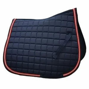 Vente en gros d'ensemble équestre élégant Ensembles de tapis d'équitation Tapis de selle de cheval personnalisé pour chevaux Tapis de selle de dressage - Product Image 1