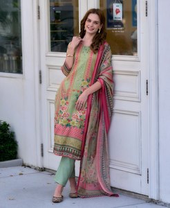 Elegante y Moderno Salwar Kameez Pakistaní para Mujer en Tela Roja con Traje Sharara Estilo Tenedor Cosido y Dupatta para Fiestas - Product Image 2