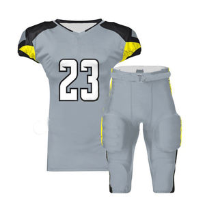 Kit de uniforme de fútbol americano transpirable personalizado OEM, camisetas de verano, camiseta sublimada de talla grande - Product Image 1