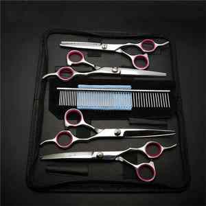 Prix de gros Ciseaux pour poils d'animaux Ciseaux de toilettage pour chiens en acier inoxydable avec peigne Kit combiné Nettoyage et toilettage pour animaux de compagnie - Product Image 6